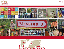 Tablet Screenshot of kisserup.com